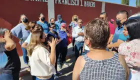 Habilitan energía eléctrica en escuela Francisco I. Madero