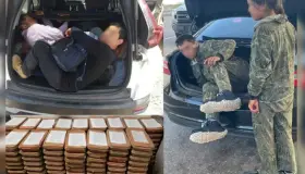 Siguen detenciones de migrantes y decomisos de droga