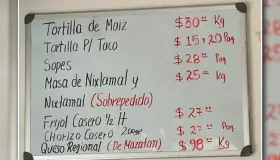 Tortilla alcanza los 30 pesos por kilo en Sonora