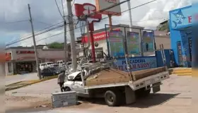 Afecta choque energía eléctrica de locales en Nuevo Nogales