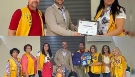 Se suma David Chavoya a colecta de útiles escolares