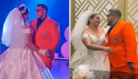 Contrae matrimonio en traje de “Dragon Ball”