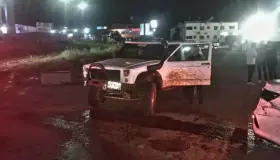 Conductora punible causa choque