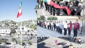 Izan enorme bandera por el 212 aniversario del Día de la Independencia