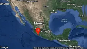 Reportan sismo de magnitud 5.4 al sur de Coalcomán, Michoacán
