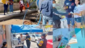 Realizan operativo para prevenir las enfermedades estomacales