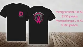 Venden camisas bomberos para apoyo contra el cáncer