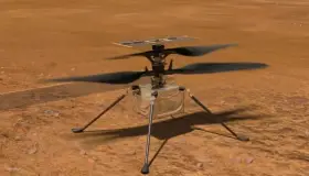 Investigan extraño objeto atorado en helicóptero Ingenuity