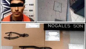 Detenido en pleno robo en La Mesa