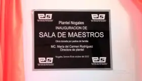 Entregan Sala de Maestros en Cobach 1