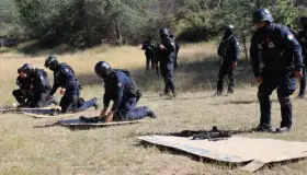 Imparten capacitación de tiro a policías