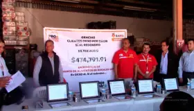 Recibe Banco de Alimentos de Nogales recurso del redondeo
