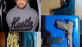 Pretendía entrar a México con armas y cartuchos