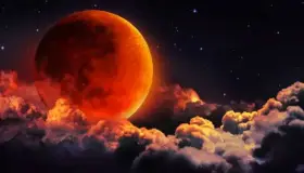 Hoy será el eclipse lunar de sangre 2022