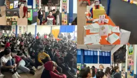 Celebran Día Nacional del Libro en secundaria