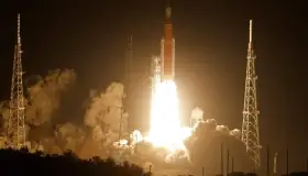Despega cohete de Artemis 1 de la  NASA