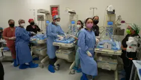 Nacen trillizos en el Hospital Integral de la Mujer