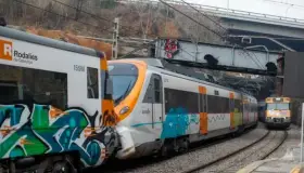 Deja choque de trenes en España 155 heridos