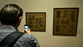 Exhiben obra inédita de Diego Rivera