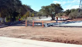 Avanza pavimentación en avenida Hidalgo