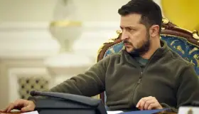 Llega Zelenski a EU; su primer viaje internacional desde el inicio de guerra