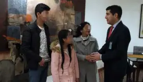 Llega a México familia de Pedro Castillo tras asilo político