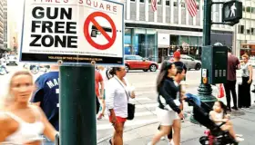 Avalan zonas libres de armas en EU