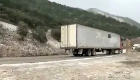 Recomienda PC extremas precauciones en puerto San Luis por caída de aguanieve