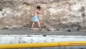 Reportan a personas desnudas y lesionadas