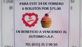 Ofrece Venciendo al Autismo ‘cupcakes’ para San Valentín