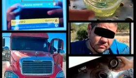 Incautan 350 litros de posible metanfetamina en