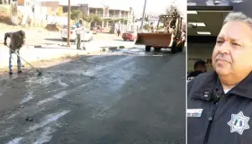 Pide Tránsito Municipal precaución en calles congeladas