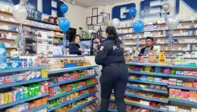 Realizan campaña contra robos a comercios locales