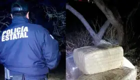 Incautan paquetes de “hierba mala”