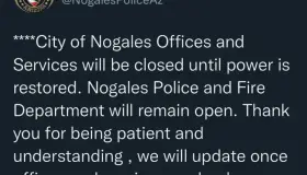Queda a oscuras Nogales, Arizona por desperfecto en estación eléctrica