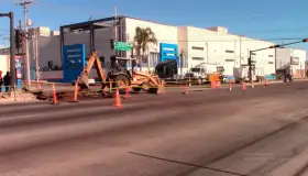 Comienzan trabajos en crucero vial
