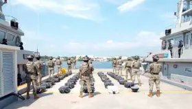 Asegura Semar droga e hidrocarburo en Puerto Chiapas&nbsp;