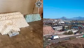 Detienen a conductor con millonario cargamento de narcóticos