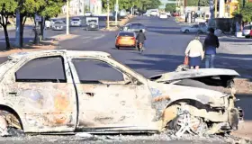 Tiene semana de terror Culiacán por incendios de vehículos