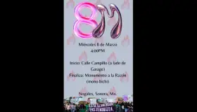 Llaman a mujeres a marchar este 8 de marzo