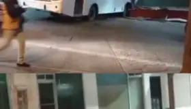 Chocan camión contra vehículo particular