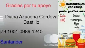 Hacen hamburguesada para apoyar a Norma Alejandra