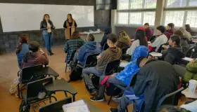 Llevan seguridad y prevención a Preparatoria Municipal