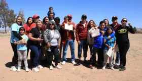 Convive Alcalde con niños durante Olimpiada Especial