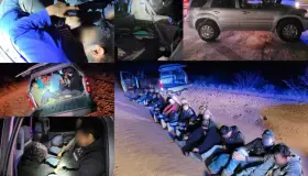 Aseguran a grupo de migrantes; detienen a conductor joven de 18 años