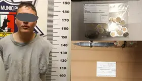 Cae asaltante en pleno robo