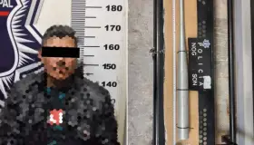 Golpea a su mujer y luego a vehículo; fue puesto bajo custodia