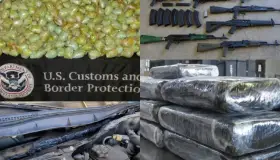 Aseguran cargamento de drogas en garitas fronterizas