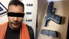 Estaba armado y escandalizaba en la vía pública; fue arrestado