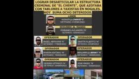Destruyen banda de “El Chente”